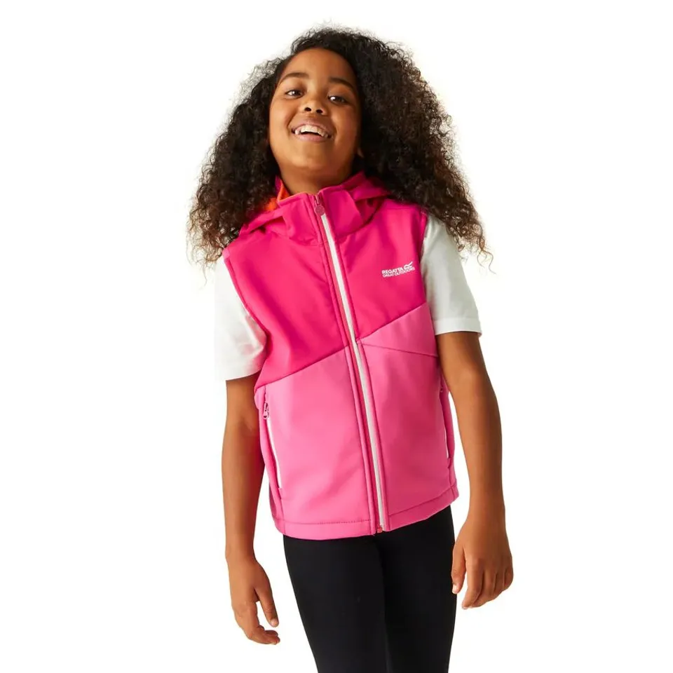 REGATTA KIDS ACIDITY II SOFTSHELL GILET 3-4 YEARS
