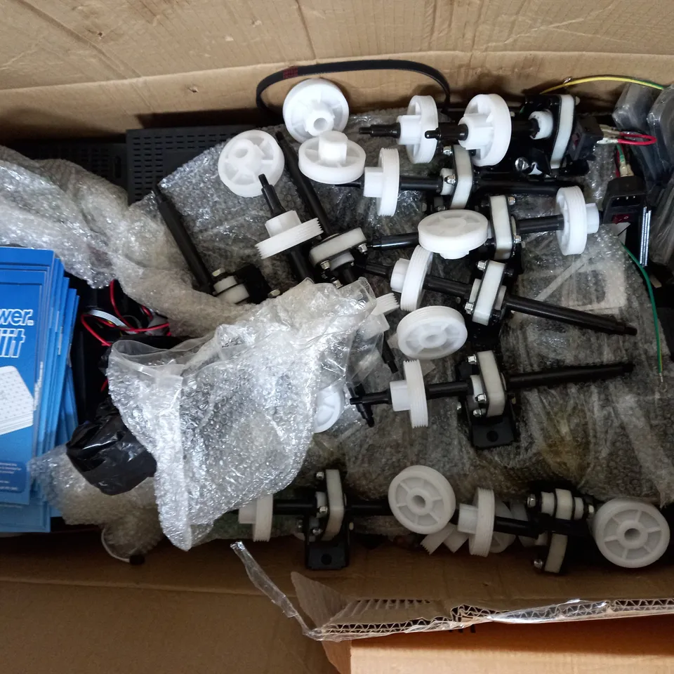 PALLET OF ASSORTED VIBRAPOWER PARTS - X7 BOXES - COLLECTION ONLY.