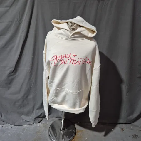 FLORENCE & THE MACHINE HOODIE – CREAM, SIZE M