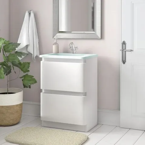 BOXED MCVEY 595CM FREE-STANDING VANITY UNIT