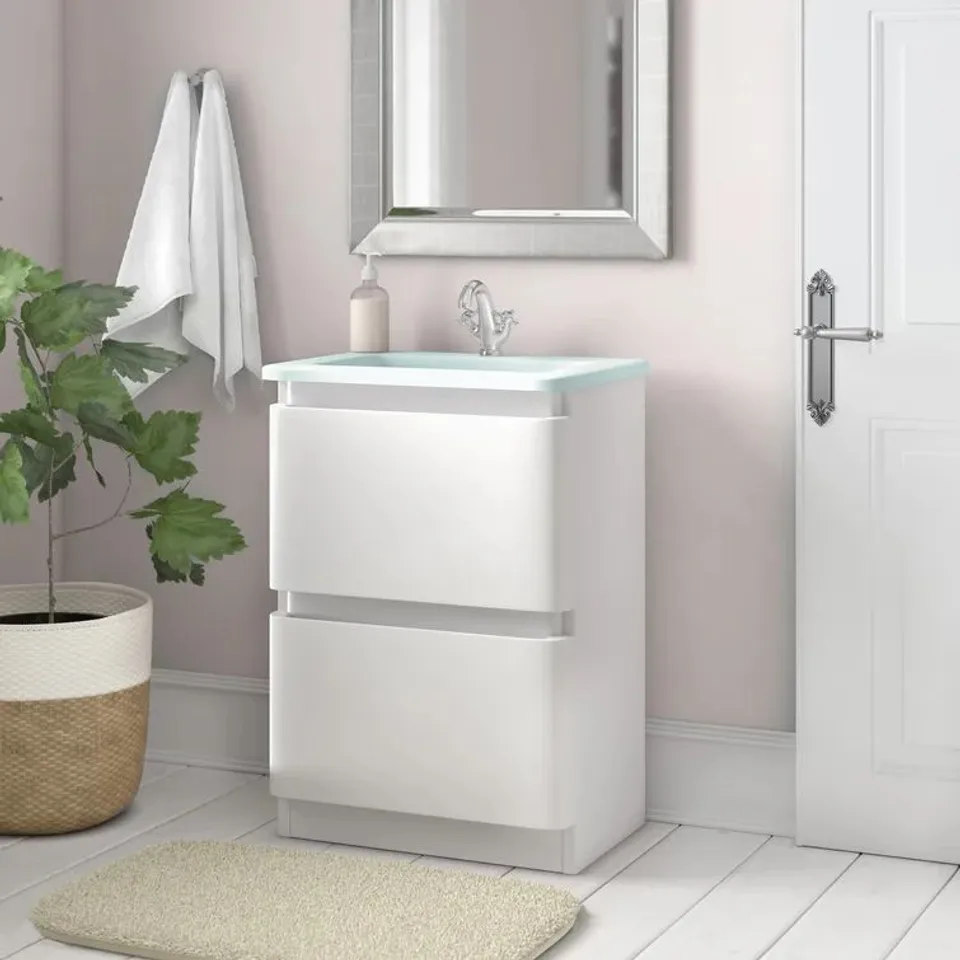 BOXED MCVEY 595CM FREE-STANDING VANITY UNIT