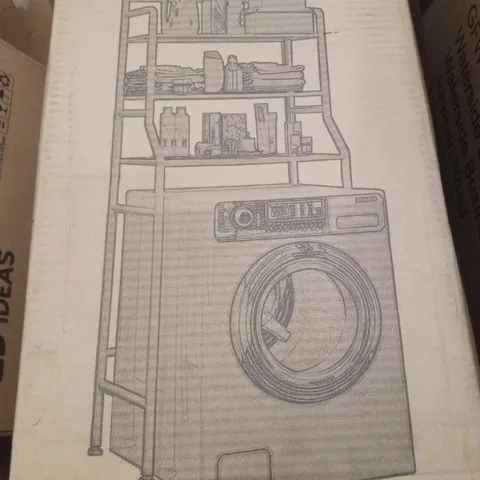 BOXED OVER WASHING MACHINE 3-TIER STORAGE RACK