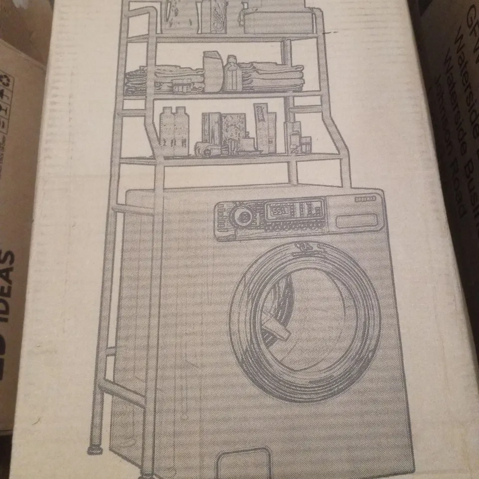 BOXED OVER WASHING MACHINE 3-TIER STORAGE RACK