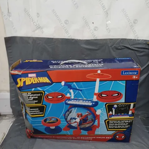 MARVEL SPIDERMAN ELECTRONIC DRUM SET