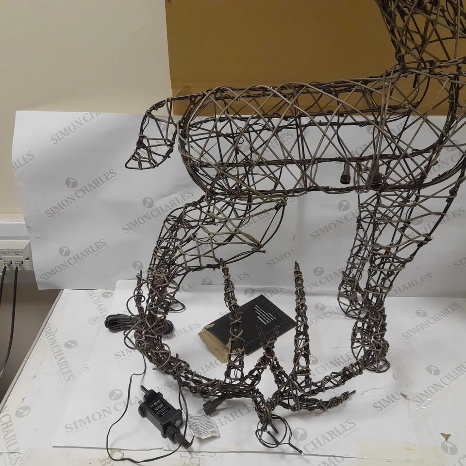 1.1M DEER BROWN OUTDOOR LIGHT