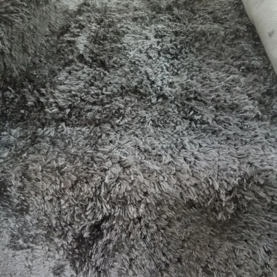 BRIDEWELL SHAG GREY RUG 120X155CM