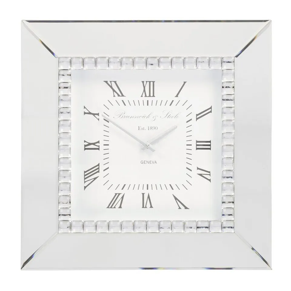 BOXED WALL CLOCK 