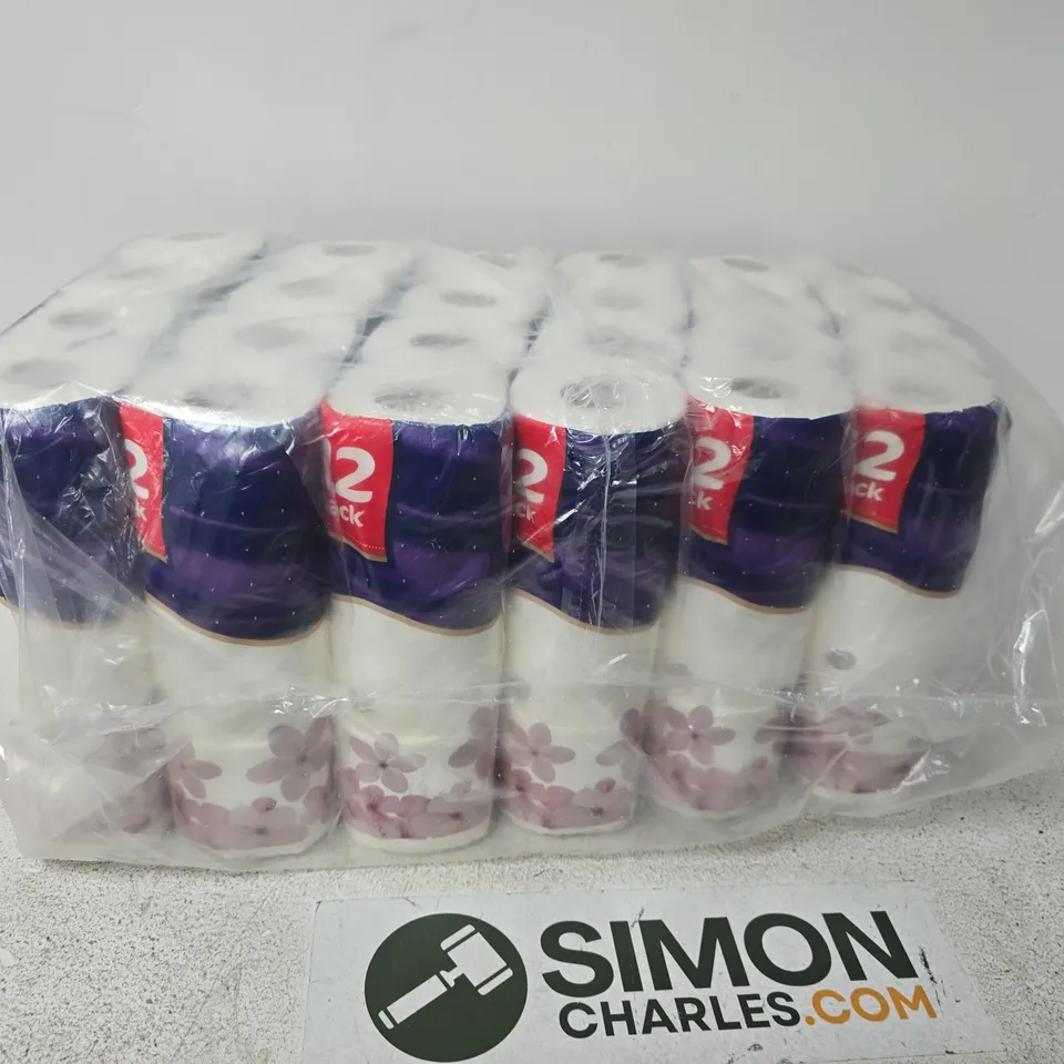 BAG OF APPROXIMATELY 72 LUXURY SOFTNESS TOILET ROLLS