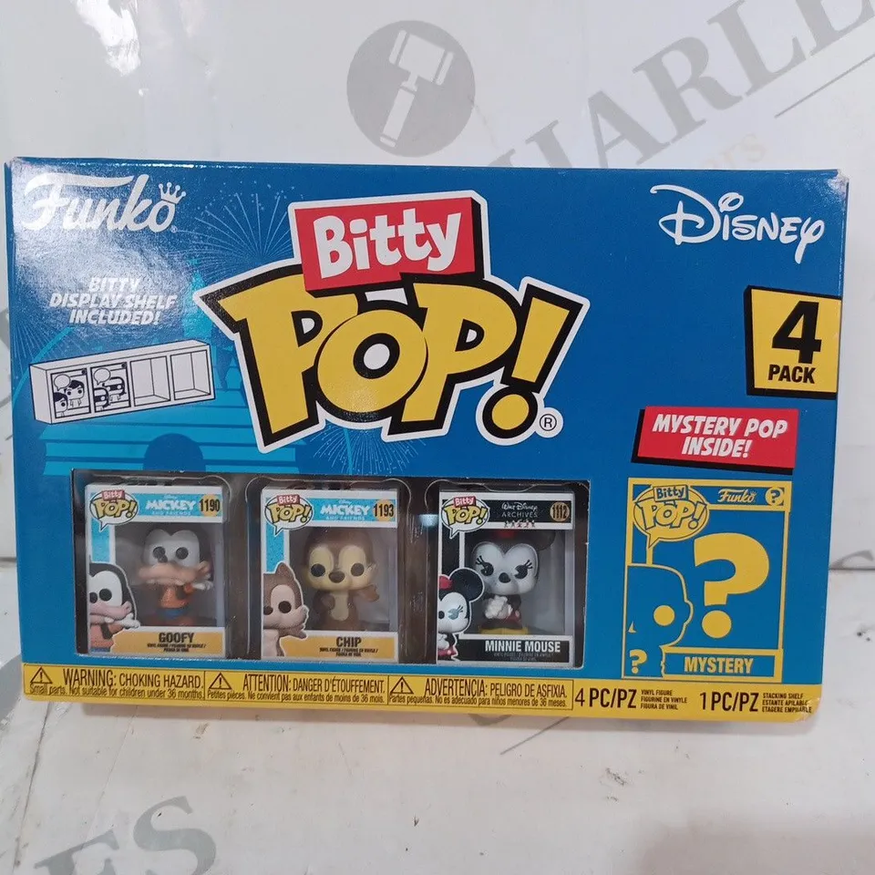 BOXED FUNKO BITTY POP DISNEY 4 PACK