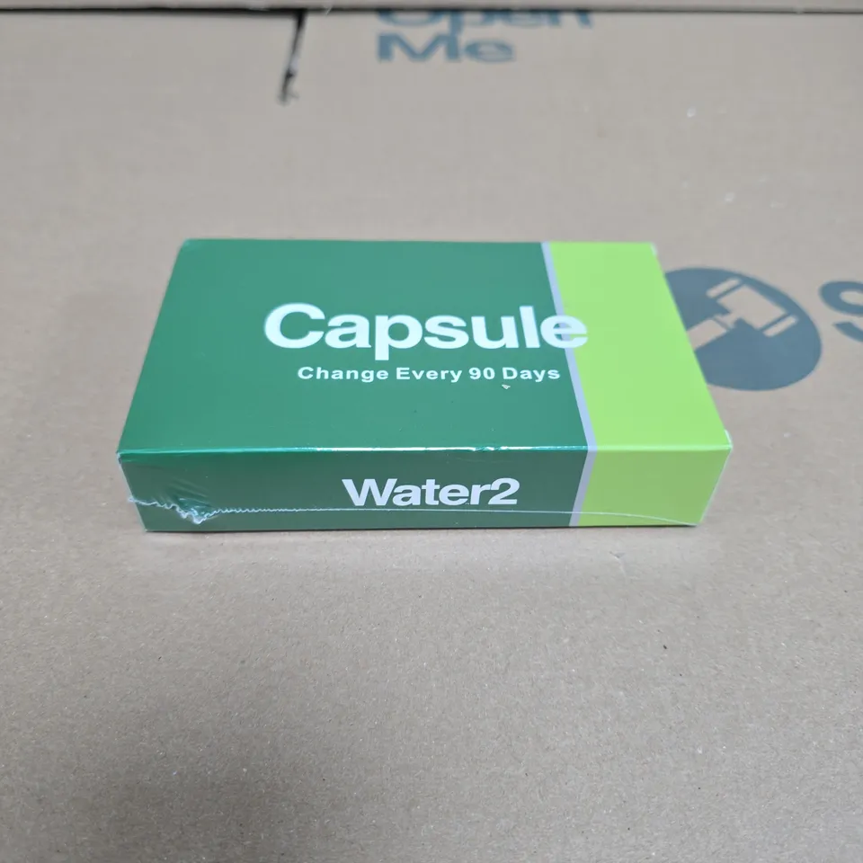 WATER2 CAPSULE – FILTERED SHOWERHEAD CAPSULE (BOXED)
