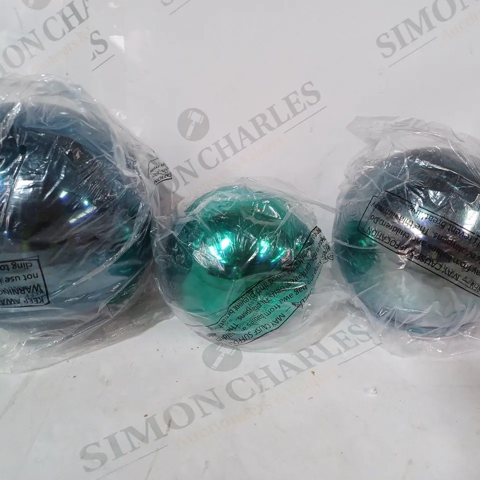 BUNDLEBERRY SET OF 3 INFINITY SPHERES, MULTI