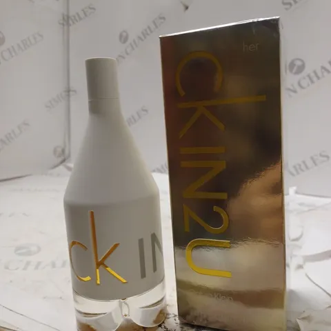 BOXED CKIN2U CALVIN KLEIN EAU DE TOILETTE SPRAY 150ML