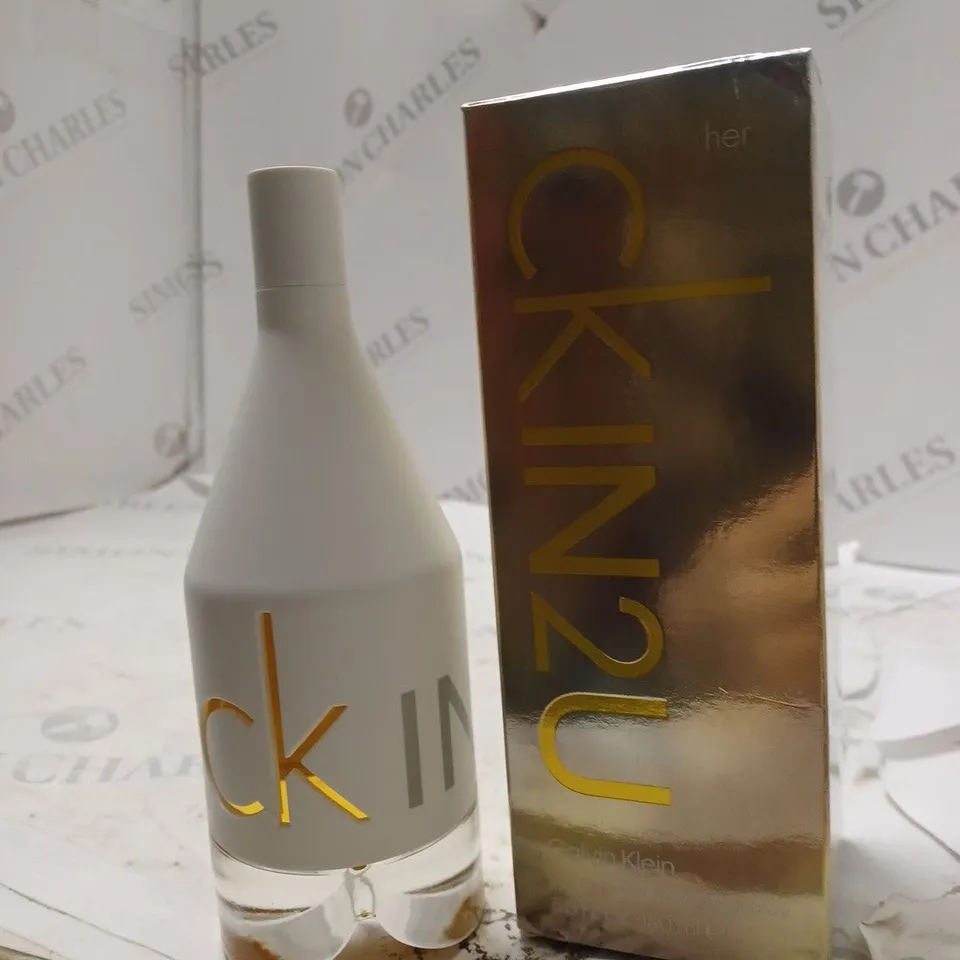 BOXED CKIN2U CALVIN KLEIN EAU DE TOILETTE SPRAY 150ML