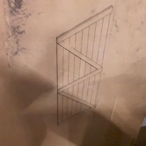 BOXED DARPHE WOODEN DOOR 