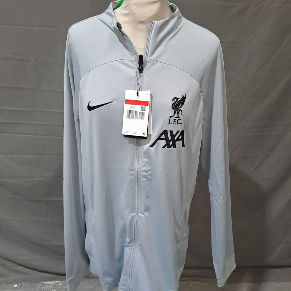 NIKE DRI FIT LIVERPOOL FOOTBALL JACKET - LARGE
