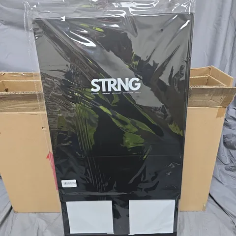 BOX OF APPROXIMATELY 10 STRNG FITNESS BOARDS – TALL BLACK PACKAGING, SEALED IN PLASTIC
