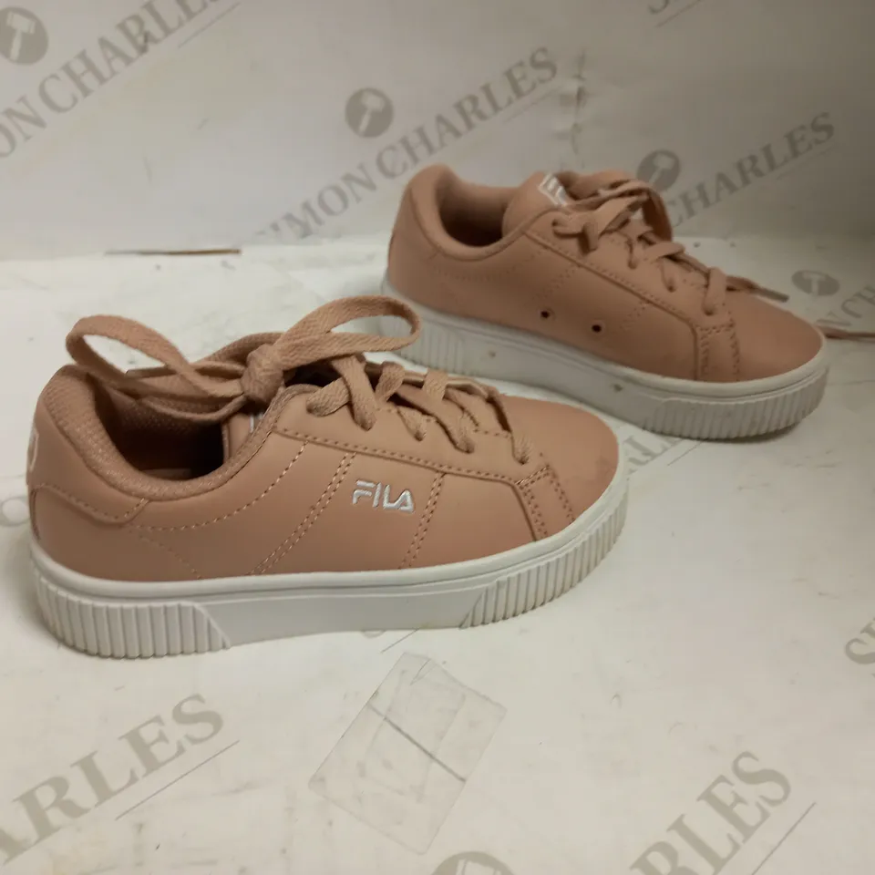 PINK FILA JUNIOR TRAINER SIZE 11 UK 