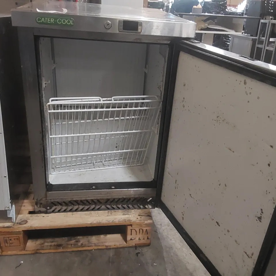 CATER-COOL CK200RSS 170 LITRE UNDER COUNTER FRIDGE - STAINLESS