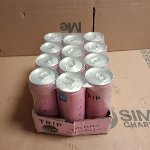 TRIP CHERRY LEMON 12-CAN BULK PACK