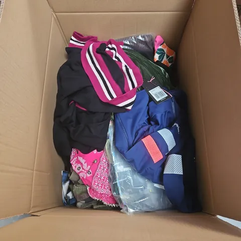 APPROXIMATELY 25 ASSORTED CLOTHING AND FASHION PRODUCTS IN VARIOUS STYLES AND SIZES - COLLECTION ONLY