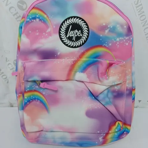 HYPE GIRLS PINK RAINBOW BACKPACK