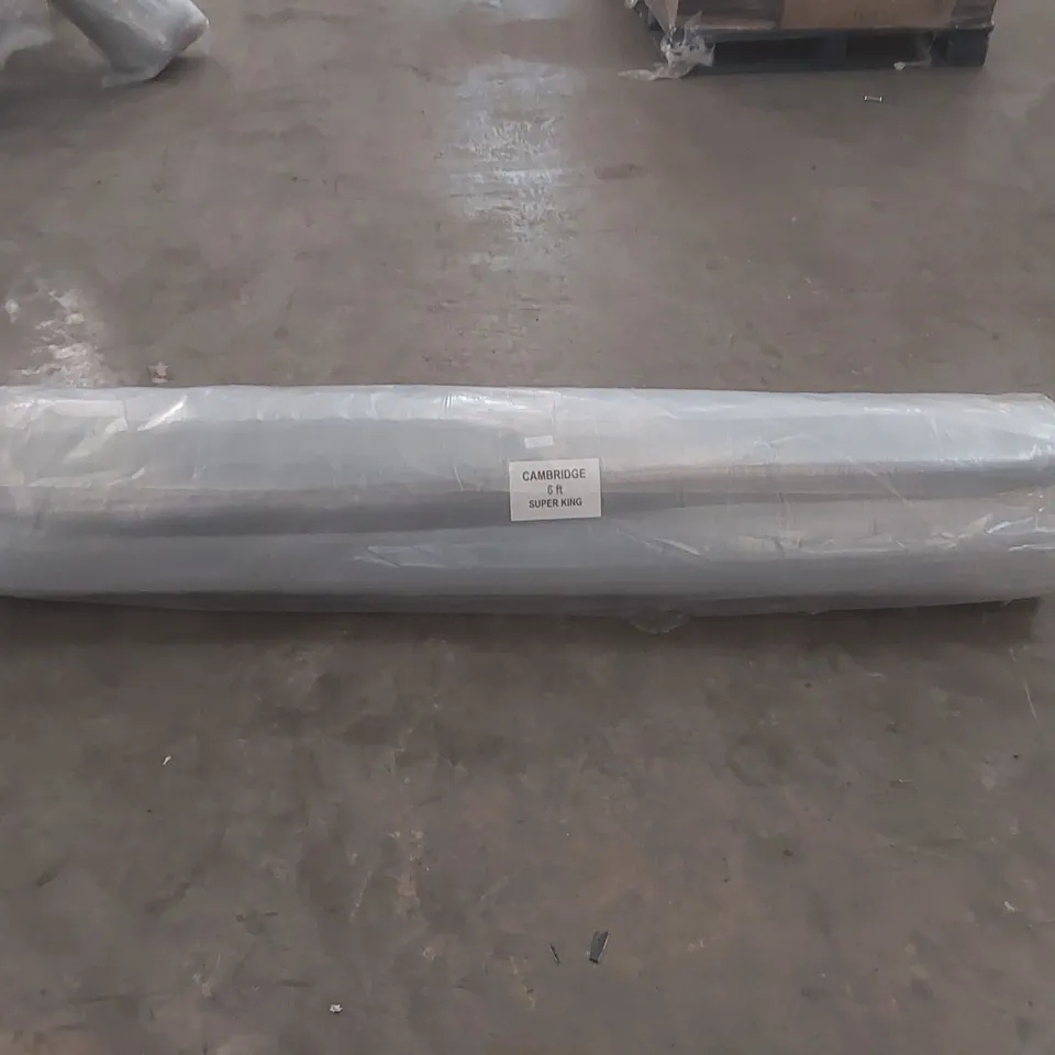 BRAND NEW BAGGED AND ROLLED CAMBRIDGE MATTRESS - 6FT SUPERKING