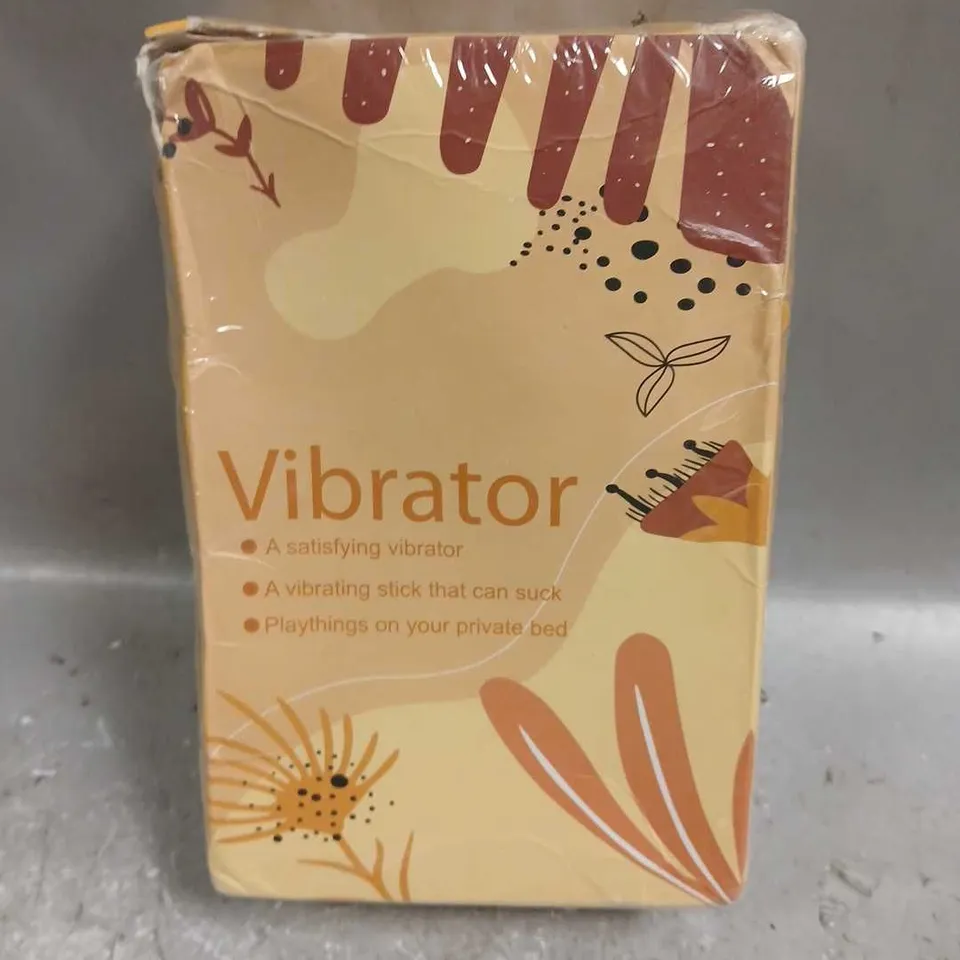 BOXED VIBRATOR STICK THAT CAN SUCK