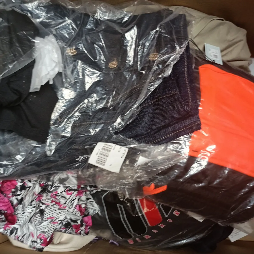 APPROXIMATELY 20 ASSORTED CLOTHING AND FASHION PRODUCTS IN VARIOUS STYLES AND SIZES - COLLECTION ONLY