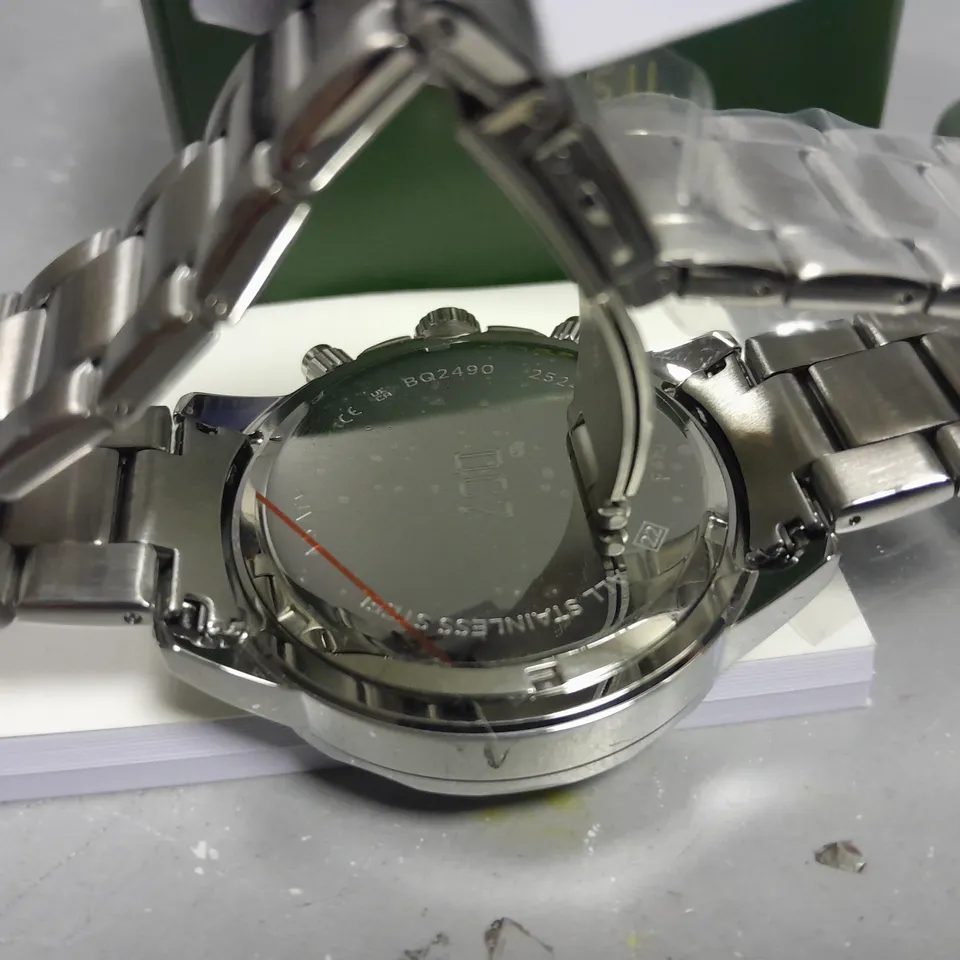 FOSSIL STAINLESS STEEL GENTS WATCH IN GIFT BOX