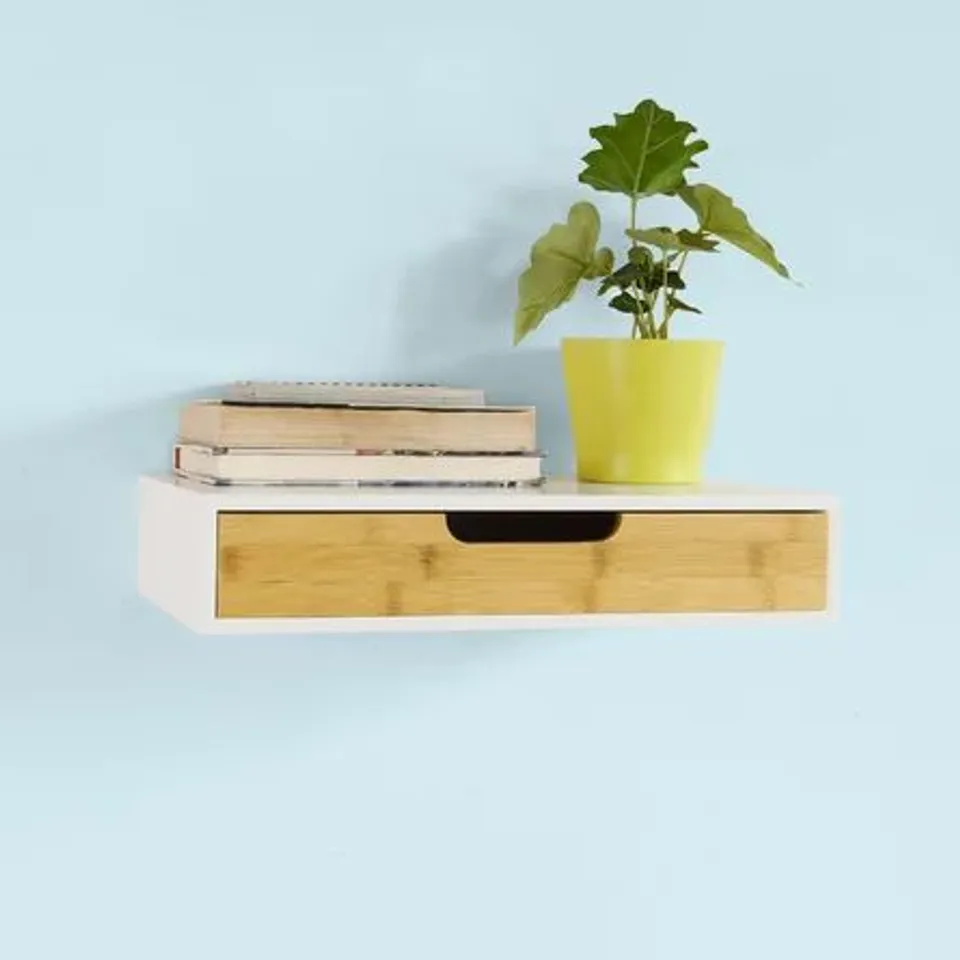 ARDELLA FLOATING SHELF SIZE 8CM H X 40CM W X 24