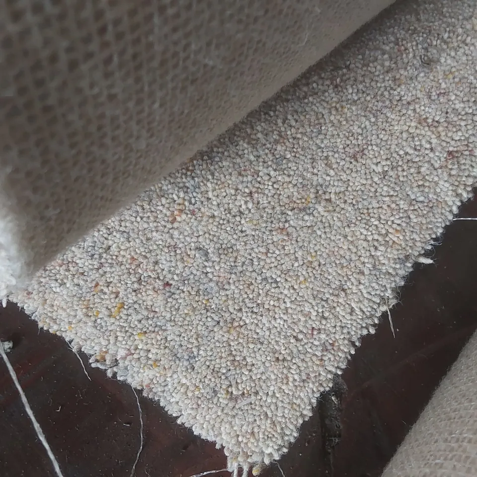 ROLL OF QUALITY DIMENSION BERBER KINDER SCOUT CARPET - APPROXIMATELY 5 x 5.5m