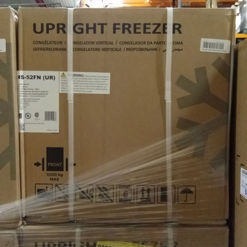 BOXED HS-52FN COUNTER TOP UPRIGHT FREEZER