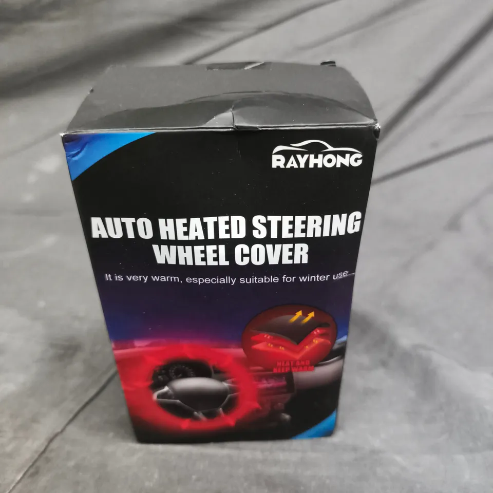 RAYHONG AUTO-HEATED STEERING WHEEL COVER