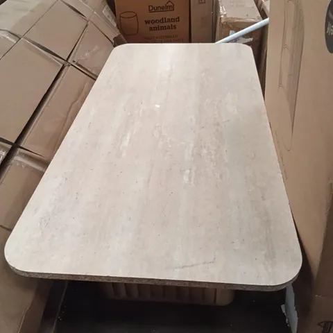 Light wood coffee table - natural