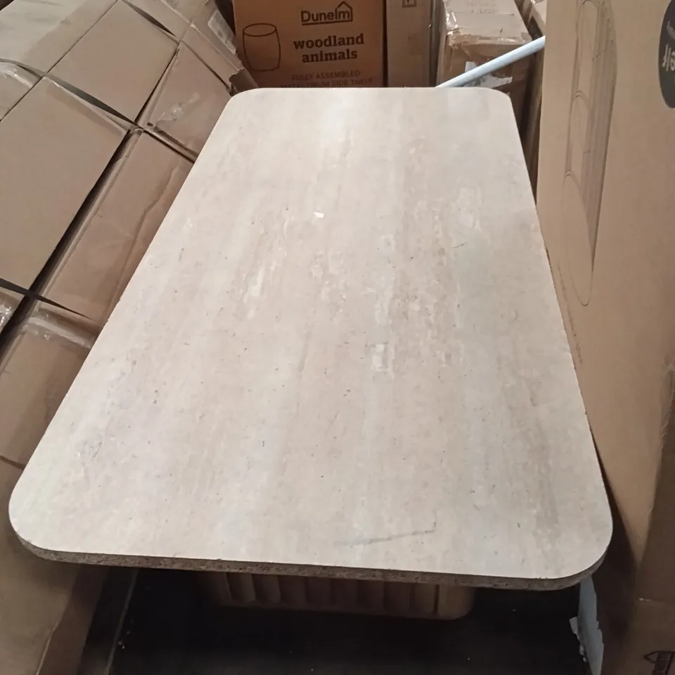 Light wood coffee table - natural