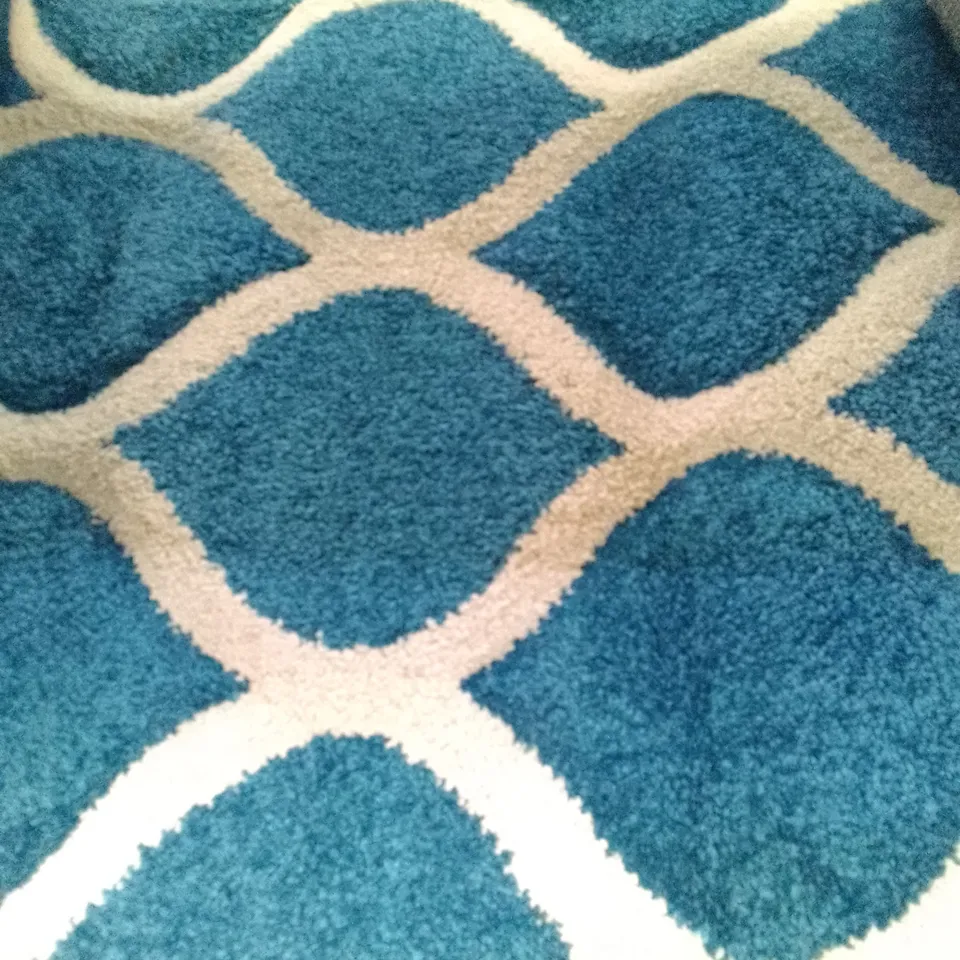 JENNER FLATWEAVE GREY/WHITE RUG 60X230CM