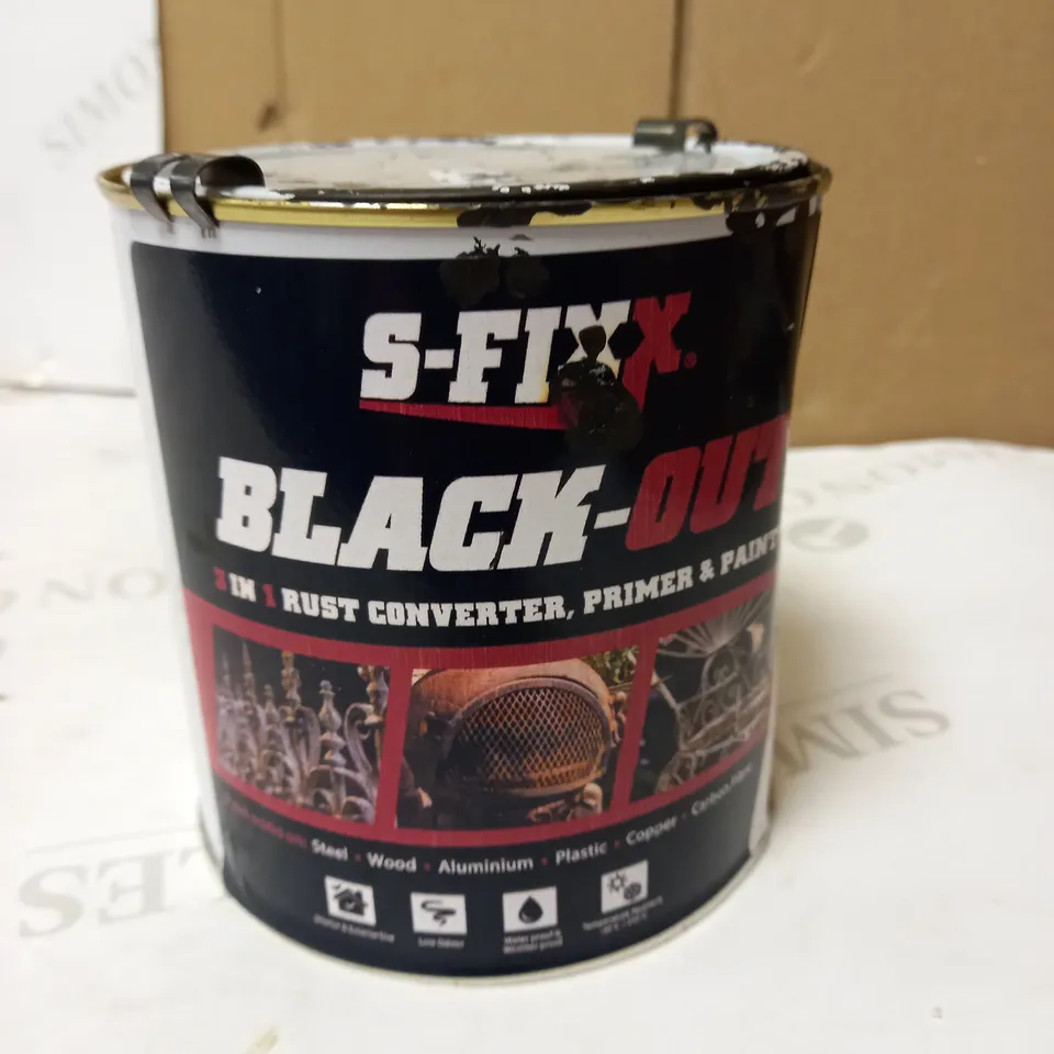 SFIXX BLACK OUT RUST CONVERTER PAINT