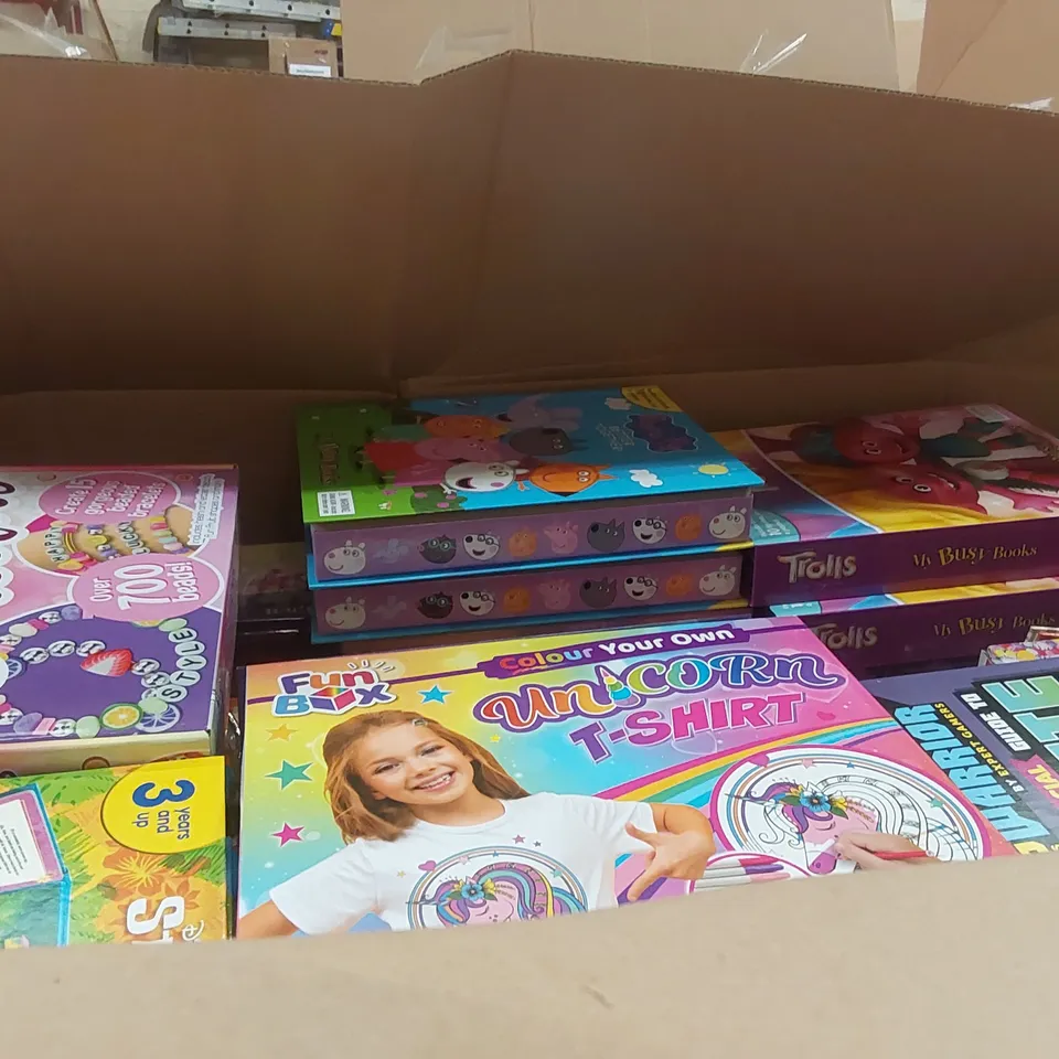 PALLET CONTAINING A LARGE QUANTITY OF ASSORTED CHILDREN'S BOOKS AND RELATED ITEMS 