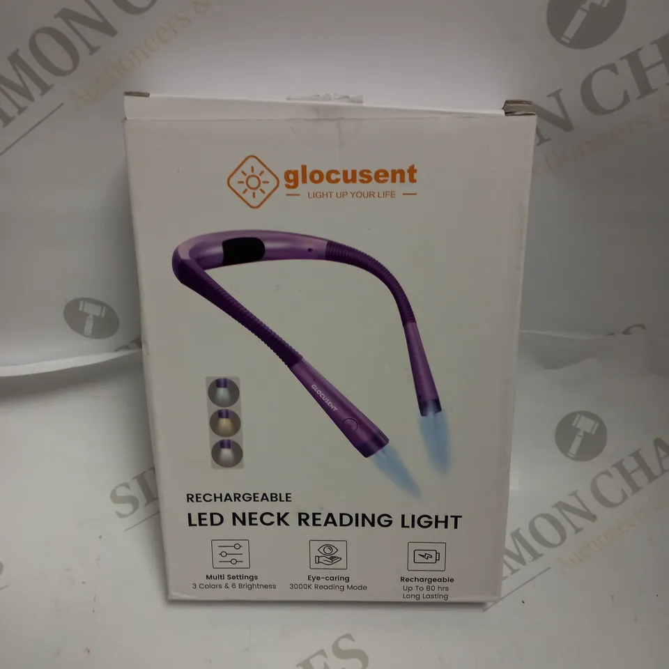 RECHARGEABLE NECK READING LIGHT