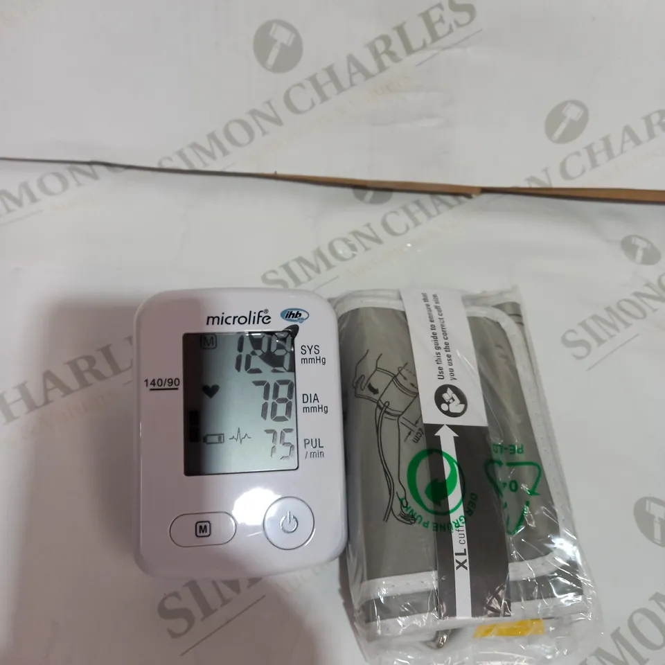 MICROLIFE BLOOD PRESSURE MONITOR WITH HB TECH