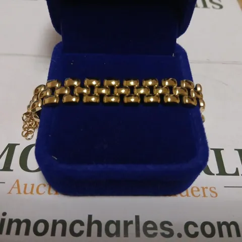 STEEL BY DIAMONIQUE BRICK LINK CHAIN BRACELET STAINLESS STEEL 