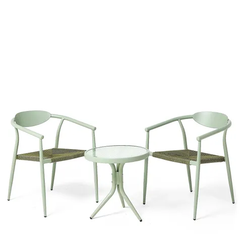 INNOVATORS MARRAKESH 2 CHAIRS & TABLE BISTRO SET