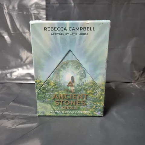 BOXED AND SEALED THE ANCIENT STONES ORACLE: A 44-CARD DECK AND GUIDEBOOK 