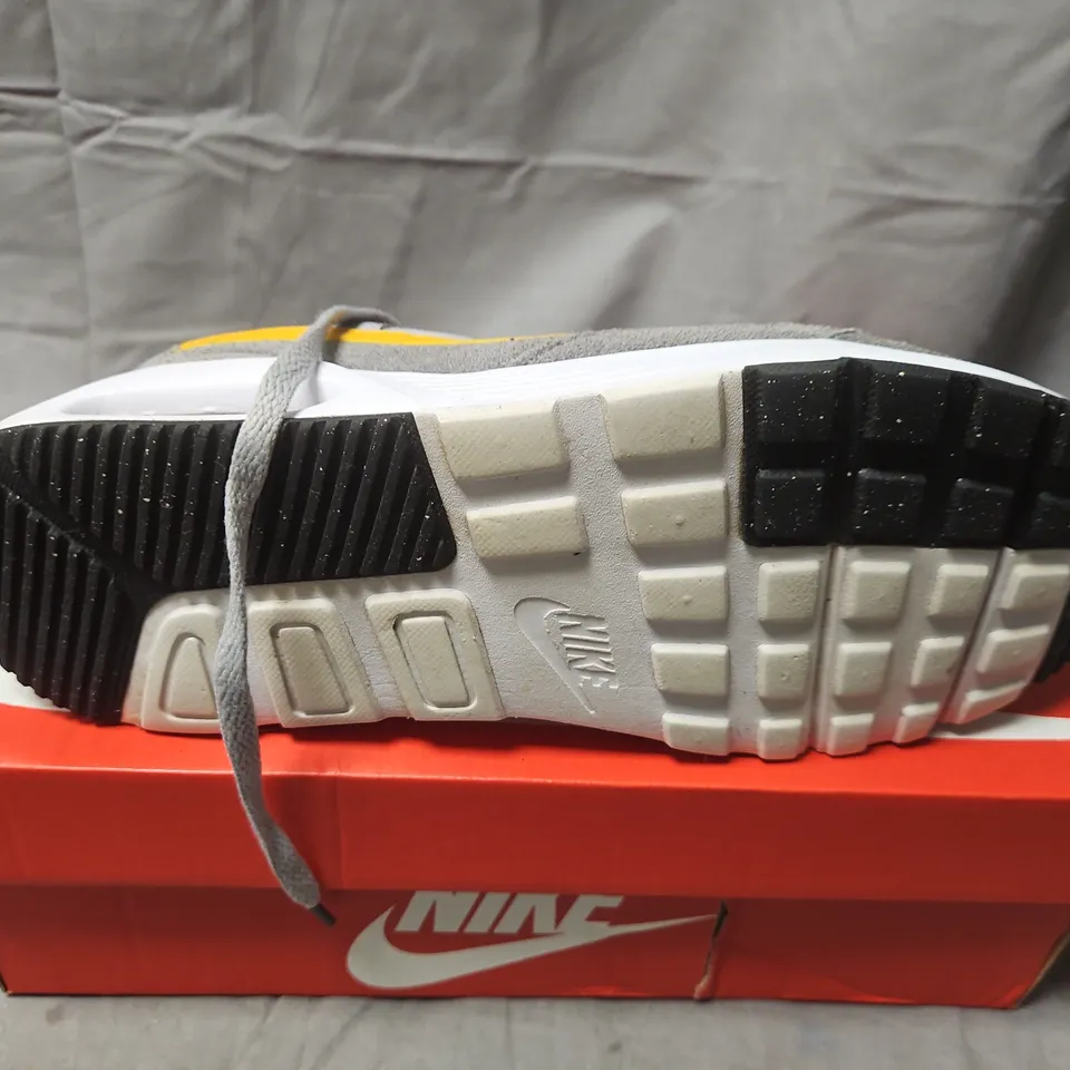 BOXED UK 9.5 NIKE SNEAKERS – GREY/YELLOW (CW4555-011)