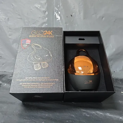 BOXED GLO24K 3D SPA PRO MASSAGER+