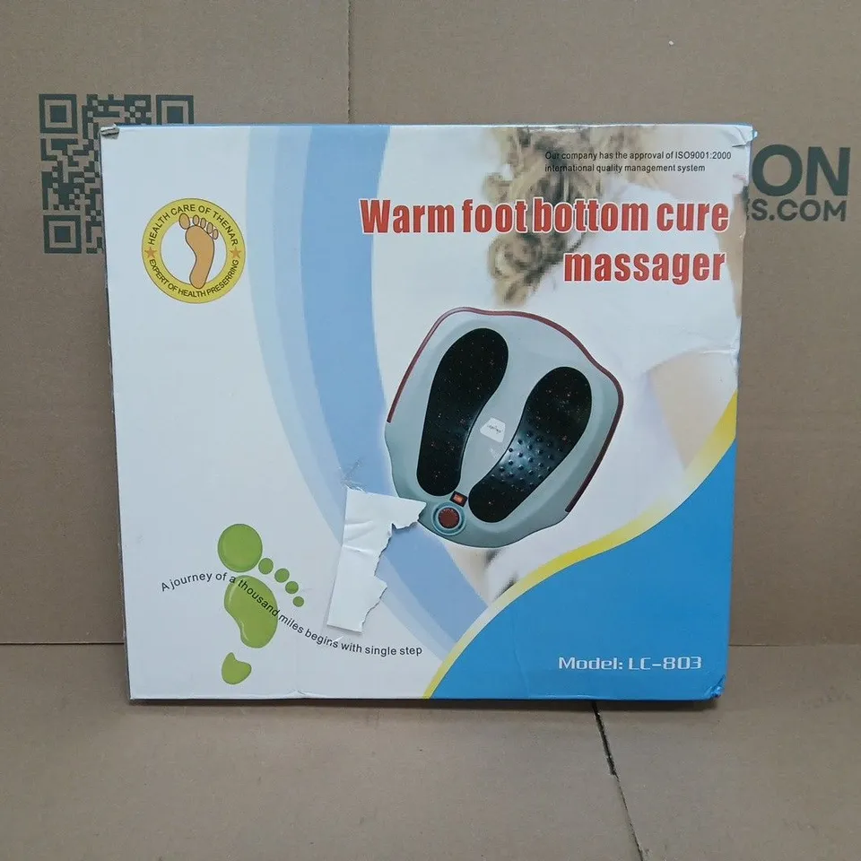 WARM FOOT BOTTOM CURE MASSAGER – MODEL LC-803