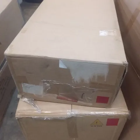 BOXED PRIMO DINING TABLE & CHAIRS SET - CREAM OAK