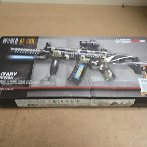 BOXED MILITARY TOY RIFLE – WORLD OF GUN