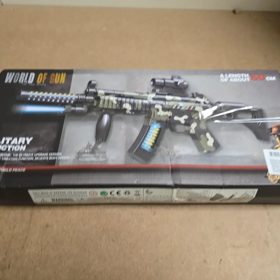 BOXED MILITARY TOY RIFLE – WORLD OF GUN