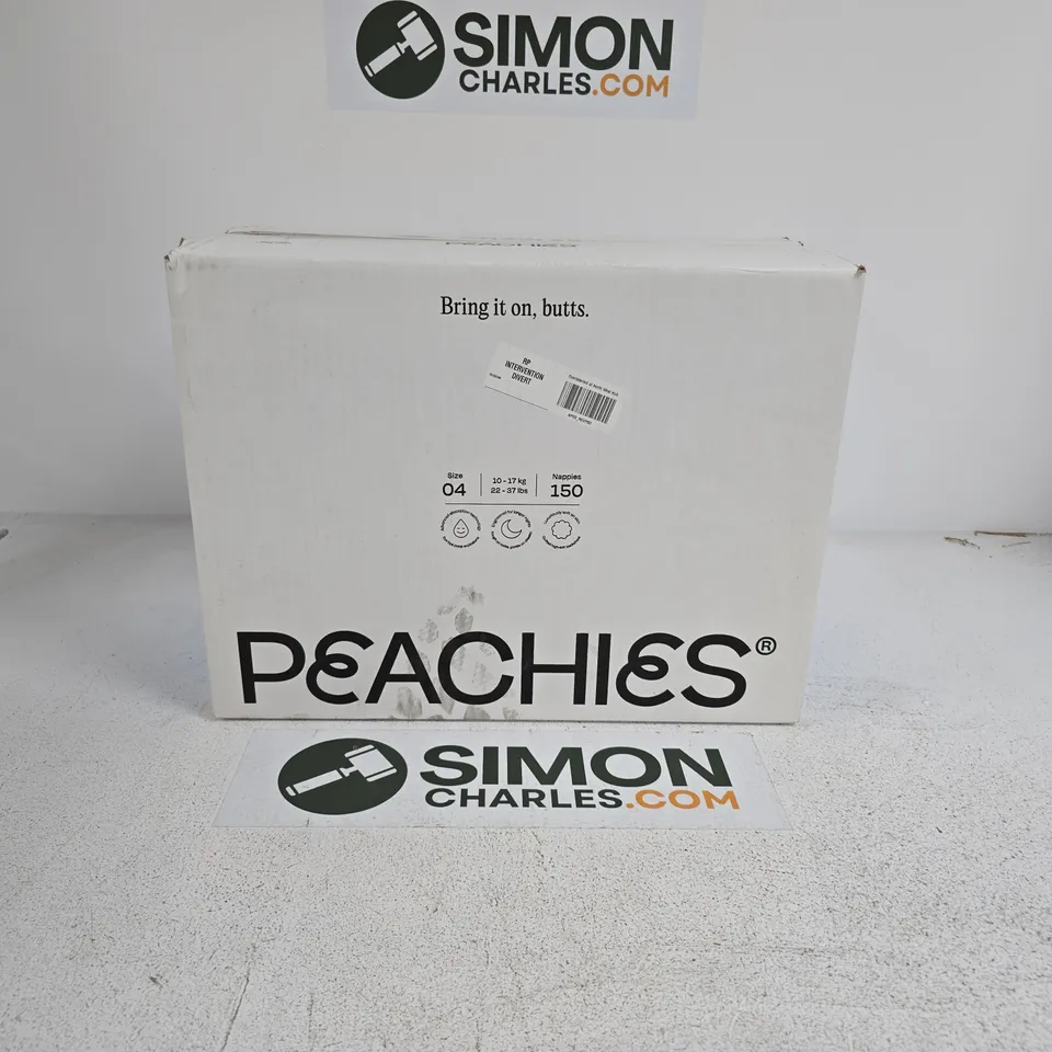 BOXED PEACHIES SIZE 04 NAPPIES (150QTY)